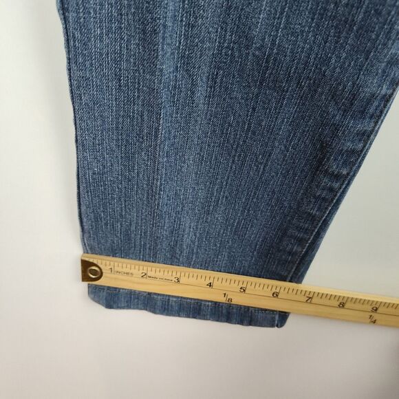 Calvin Klein Flare Jeans Women's Size 10 Medium Blue - Picture 6 of 11